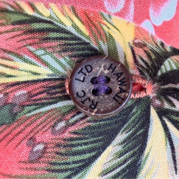 Men’s Genuine Kalaheo Hawaiian Shirt Size Large - Picture 6 of 6